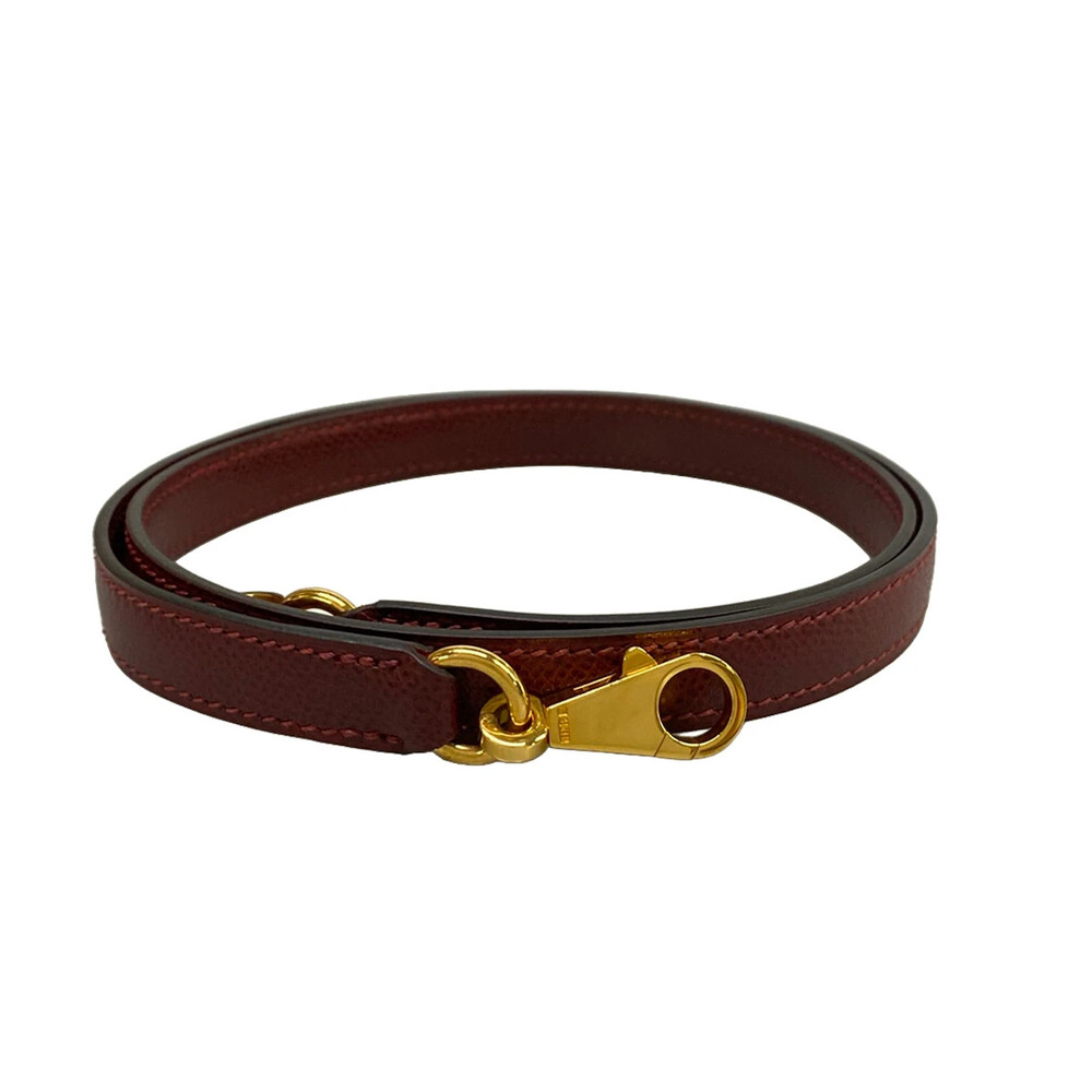 Hermes Bordeaux Leather 17 #363498H93B